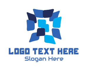 Cyberspace - Tech Startup Window Media logo design