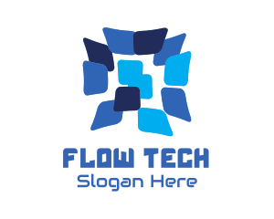 Tech Startup Window Media  logo design