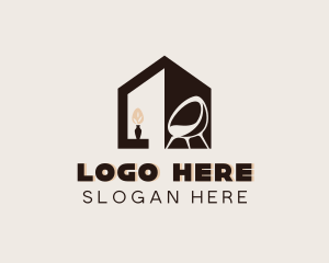 Upholstery - Furniture Chair Decor logo design