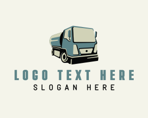Distribution - Delivery Truck Courier logo design