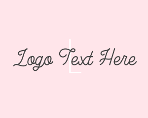 Feminine Brand Beauty Logo