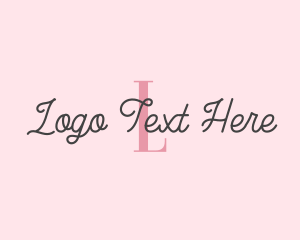 Vlogger - Feminine Brand Beauty logo design