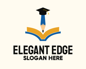 Class - Classroom Note Graduation logo design