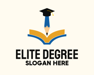 Degree - Classroom Note Graduation logo design