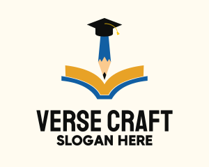 Poem - Classroom Note Graduation logo design