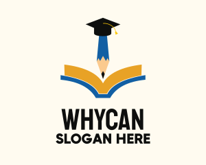 Book - Classroom Note Graduation logo design