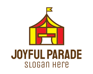 Parade - Circus Tent logo design