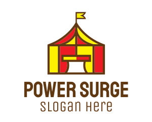 Performance - Circus Tent logo design