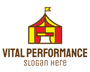 Performance - Circus Tent logo design