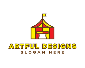 Circus Tent logo design