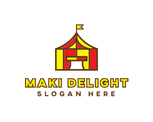 Circus Tent logo design