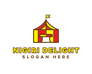 Circus Tent logo design