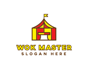 Circus Tent logo design