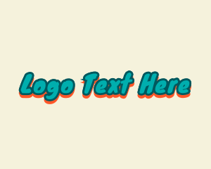 Vlogger - Cute Playful Cartoon logo design