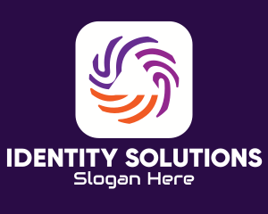 Identification - Digital Security ID Application logo design