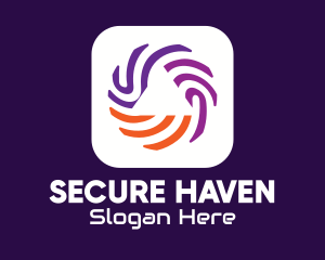 Privacy - Digital Security ID Application logo design