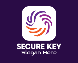 Password - Digital Security ID Application logo design