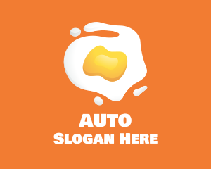 Sunny Side Up Egg Logo