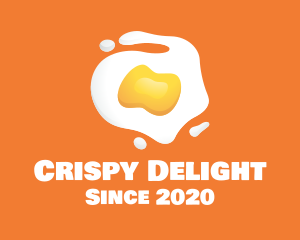 Fried - Sunny Side Up Egg logo design