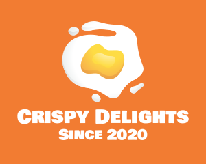 Fried - Sunny Side Up Egg logo design