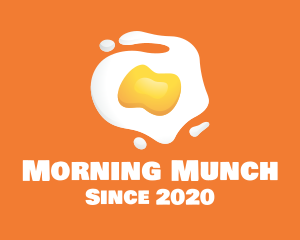 Brunch - Sunny Side Up Egg logo design