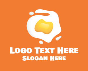 Sunny Side Up Egg Logo