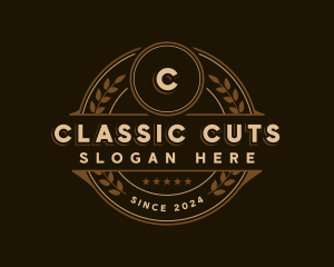 Classic Wreath Business logo design