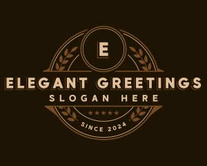 Classic Wreath Business logo design