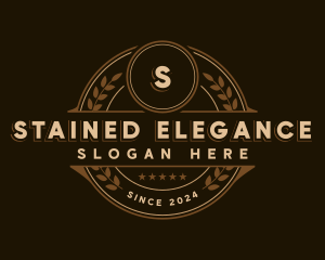 Classic Wreath Business logo design