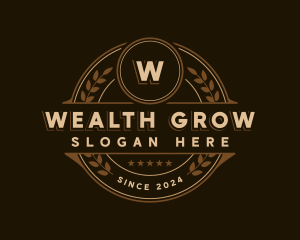 Classic Wreath Business logo design