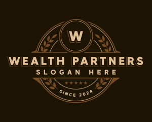 Classic Wreath Business logo design