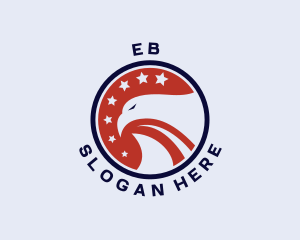 Veteran - Patriotic Politician Eagle logo design