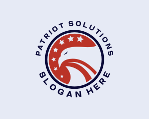 Patriot - Patriotic Politician Eagle logo design