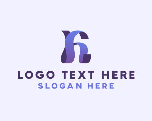 Professional - Elegant Ribbon Business Letter H logo design