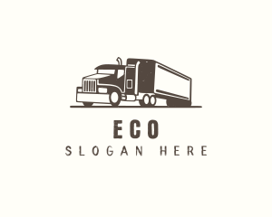 Trucking Transport Logistic Logo