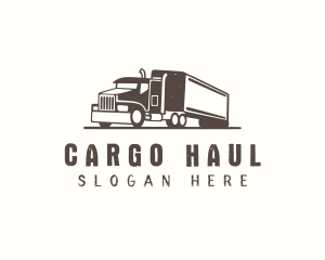 Trucking Transport Logistic logo design