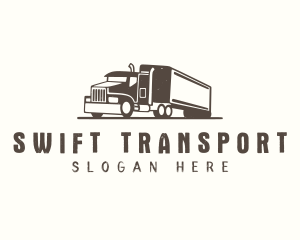 Logistic - Trucking Transport Logistic logo design