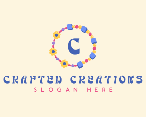 Fashion Bracelet Beads logo design