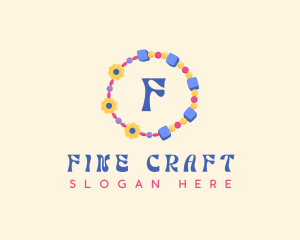 Fashion Bracelet Beads logo design