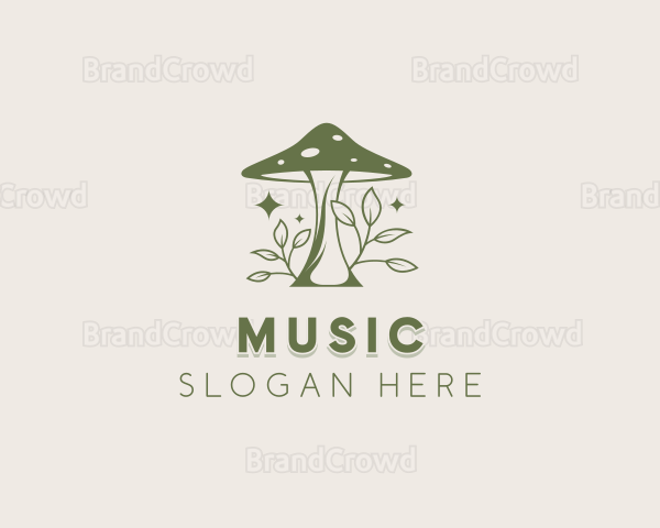 Organic Mushroom Gardening Logo