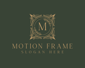 Ornament Boutique Frame logo design