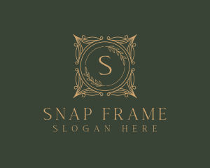 Ornament Boutique Frame logo design