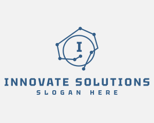 Digital Tech innovation  logo design