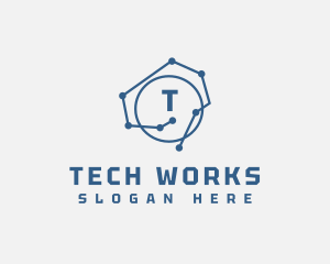 Digital Tech innovation  logo design