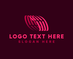 Data - Cyber Technology Advertising logo design