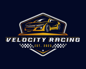 Motorsport - Car Motorsports Automotive logo design