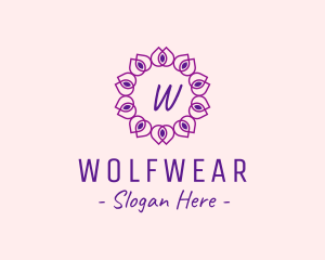 Wedding Planner - Flower Wellness Beauty Spa logo design