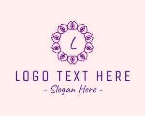 Event Styling - Flower Wellness Beauty Spa logo design