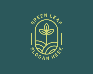 Botany - Farming Field Plant logo design