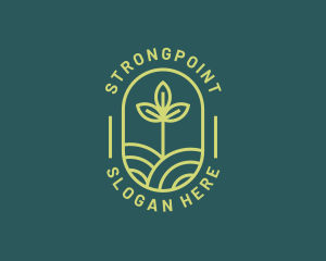 Horticulture - Farming Field Plant logo design